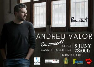 Lee más sobre el artículo El ciclo de música Fent Comarca llega a Serra de la mano de Andreu Valor