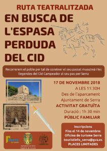 Lee más sobre el artículo Ruta teatralizada gratuita, en busca de la espada de El CID