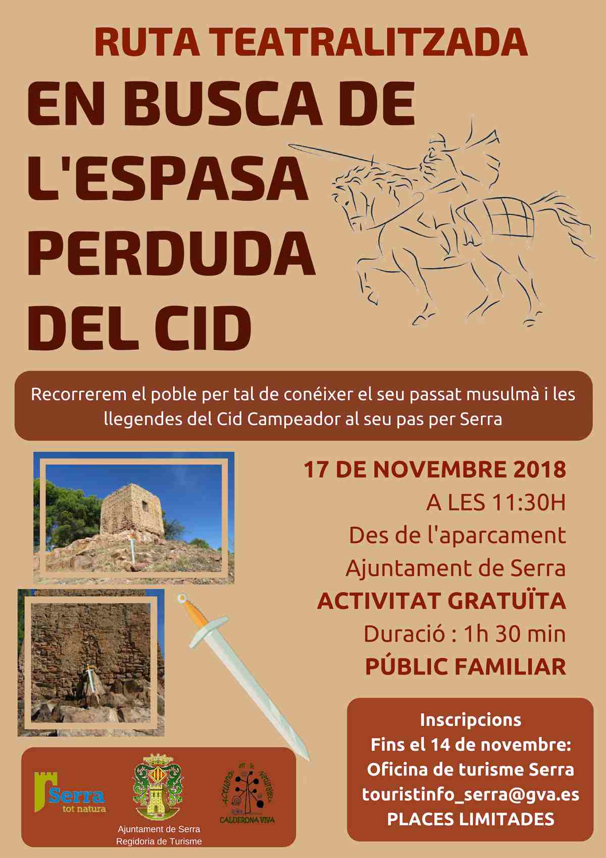 En este momento estás viendo Ruta teatralizada gratuita, en busca de la espada de El CID