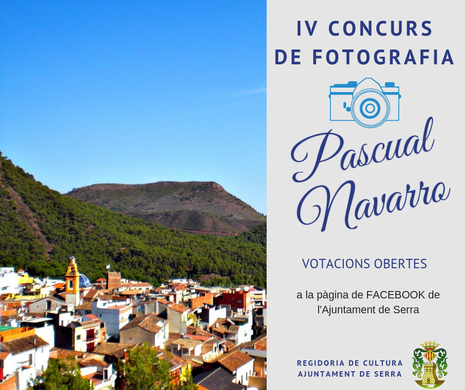 You are currently viewing Serra opens the voting for the IV Photo Contest Pascual Navarro