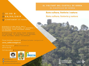 Lee más sobre el artículo Ruta gratuita «Al voltant del Castell de Serra»