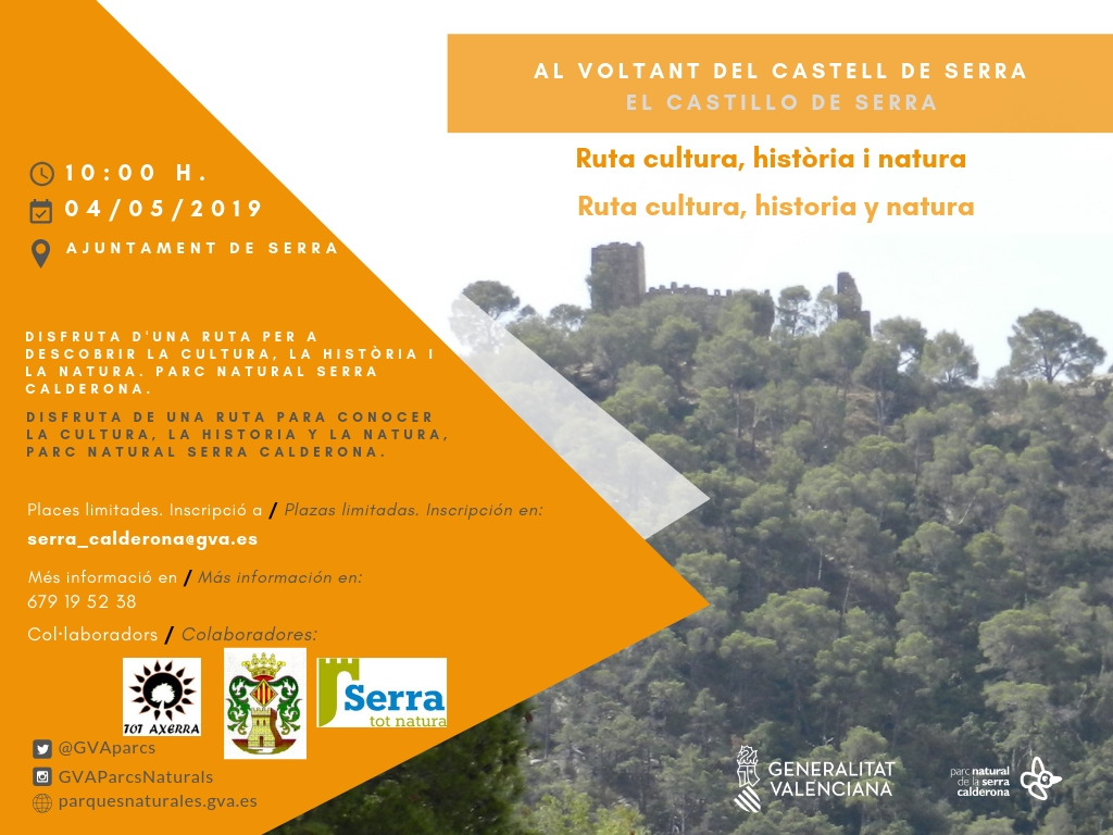 En este momento estás viendo Ruta gratuita «Al voltant del Castell de Serra»