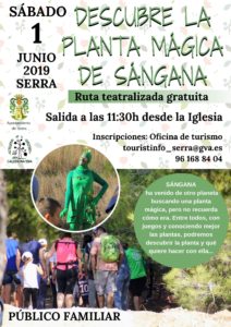 Read more about the article Ruta teatralitzada “Descobreix la planta màgica de Sàngana”