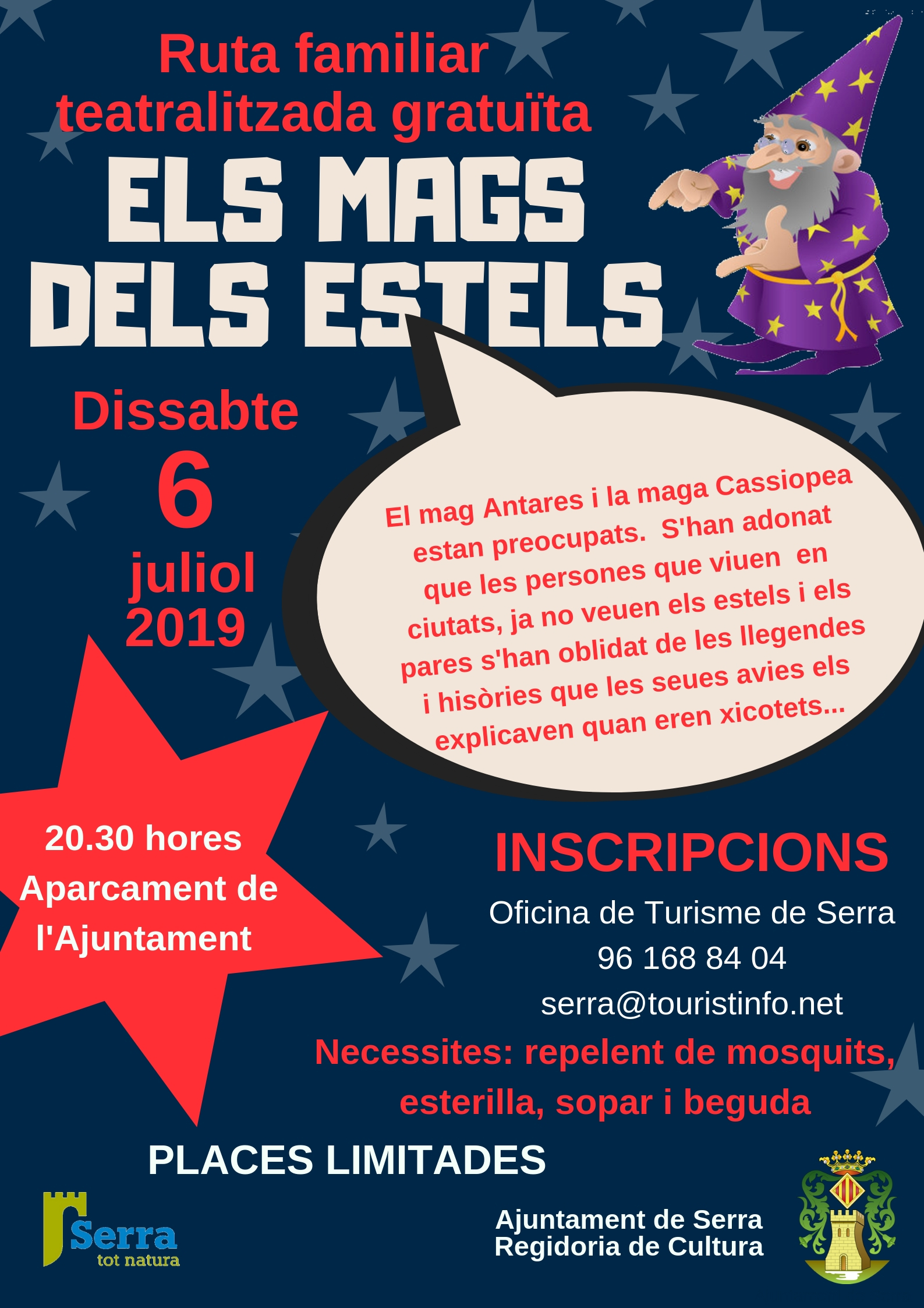 En este momento estás viendo Ruta teatralizada gratuita «Los magos de las estrellas»