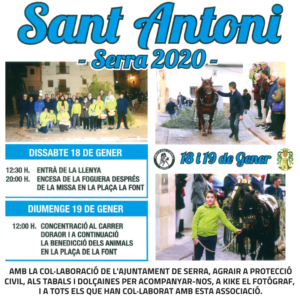 Lee más sobre el artículo Sant Antoni 2020