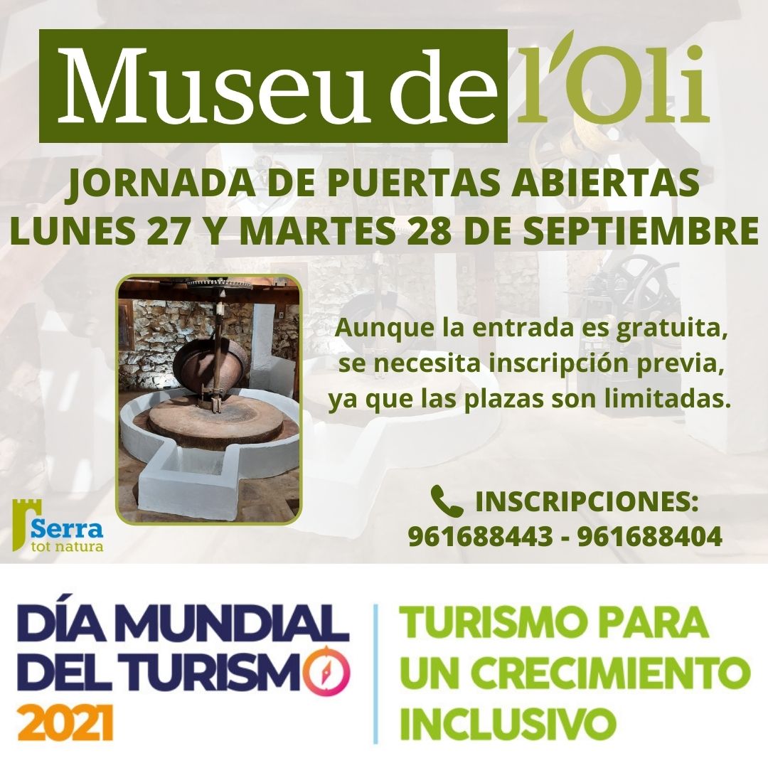 You are currently viewing Dia Mundial del Turisme – Visita al Museu de l’Oli