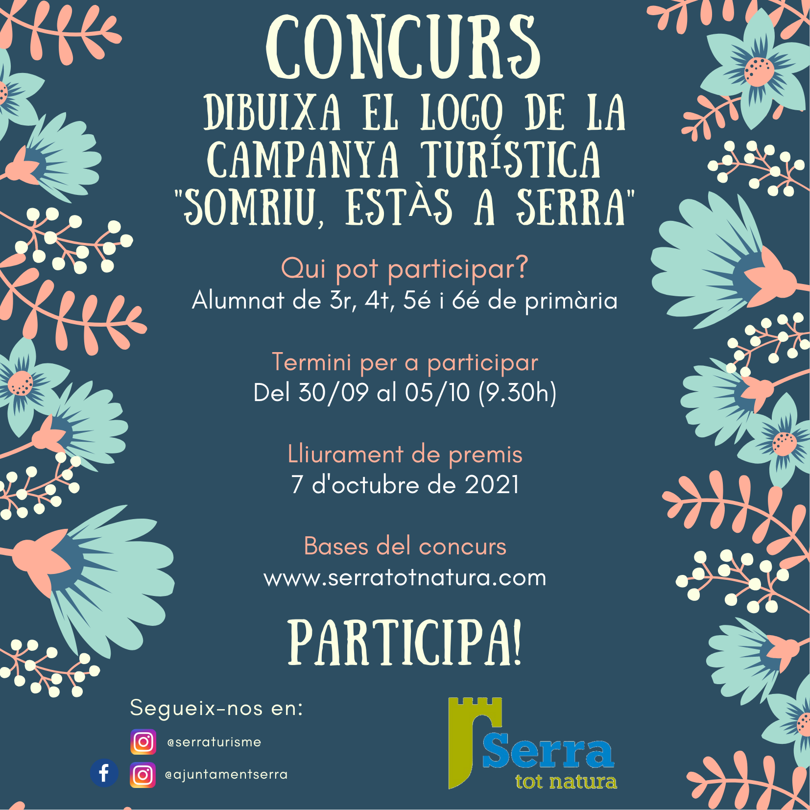 You are currently viewing A contest to create the logo for the tourist campaign “Somriu, estàs a Serra”