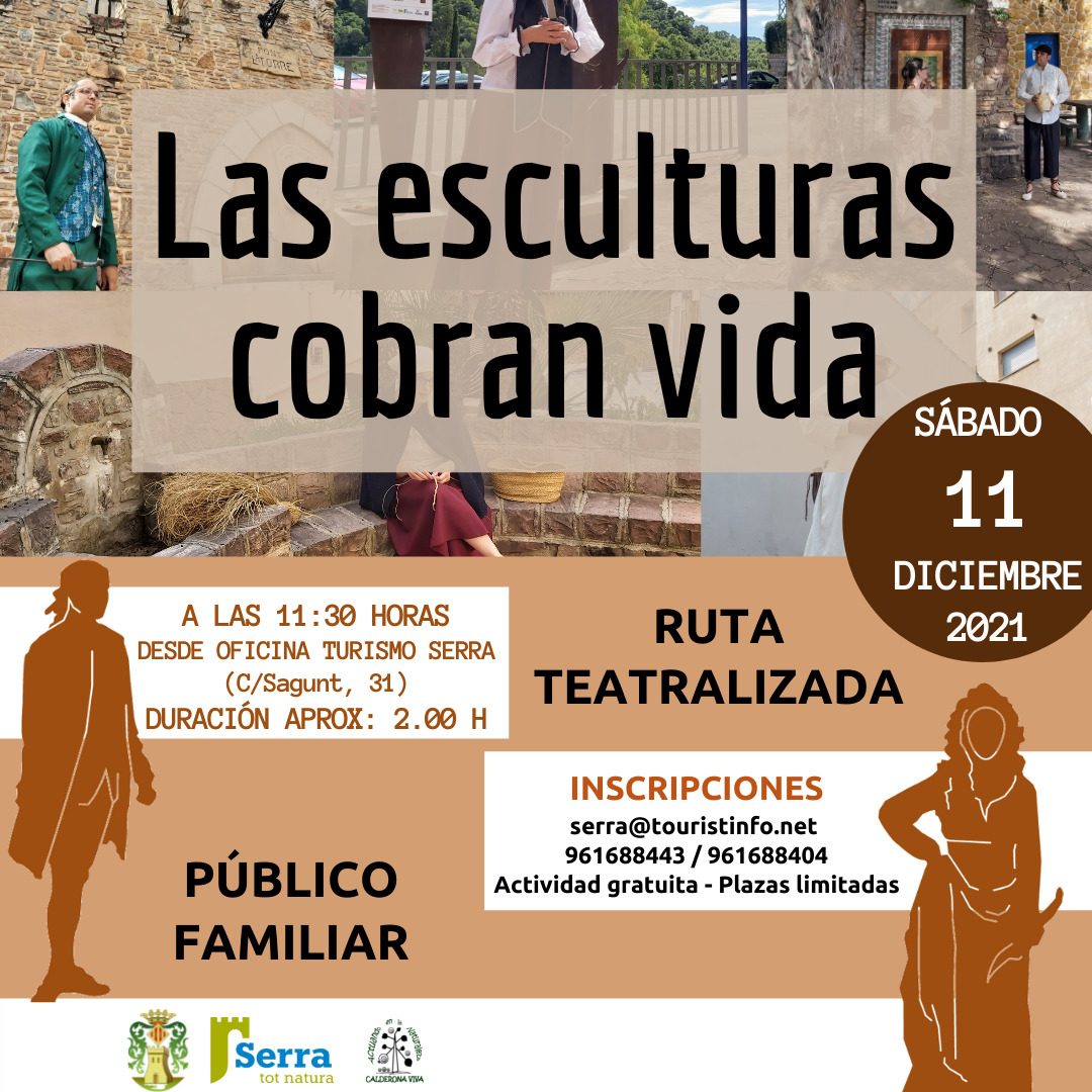 You are currently viewing Ruta teatralitzada gratuïta: Les escultures cobren vida