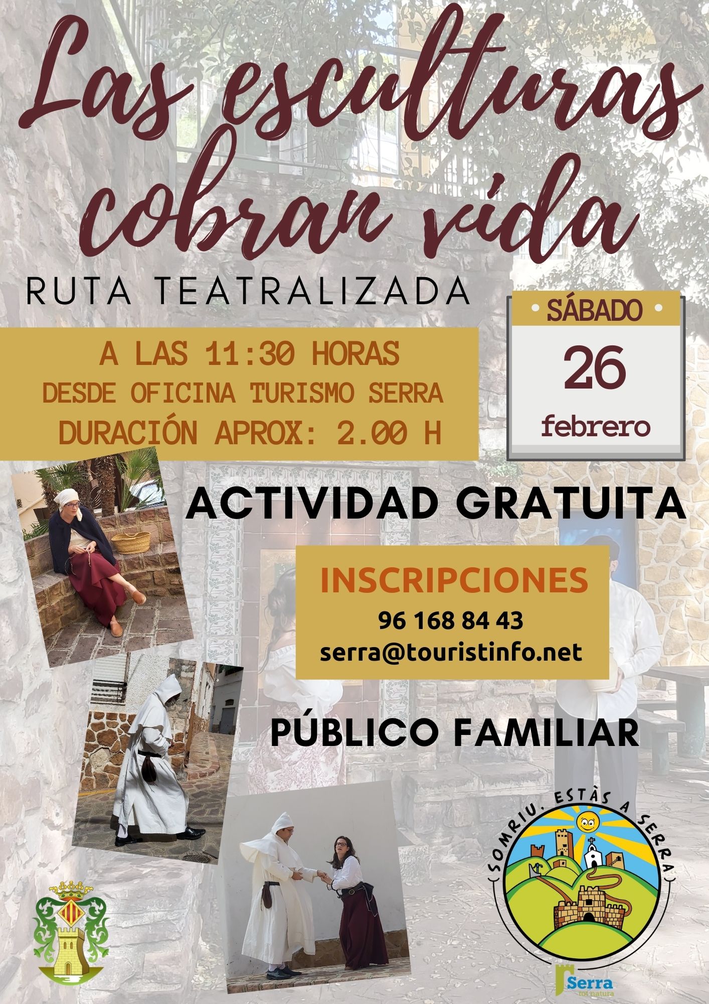 You are currently viewing Ruta teatralitzada gratuïta “Les escultures cobren vida”