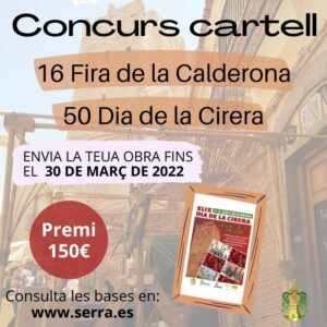 Read more about the article Contest to decide the poster of the Fira de la Calderona and the Dia de la Cirera