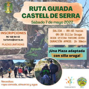 Lee más sobre el artículo Ruta guiada Castell de Serra