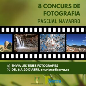 Lee más sobre el artículo Serra convoca el 8º Concurso de Fotografía Pascual Navarro