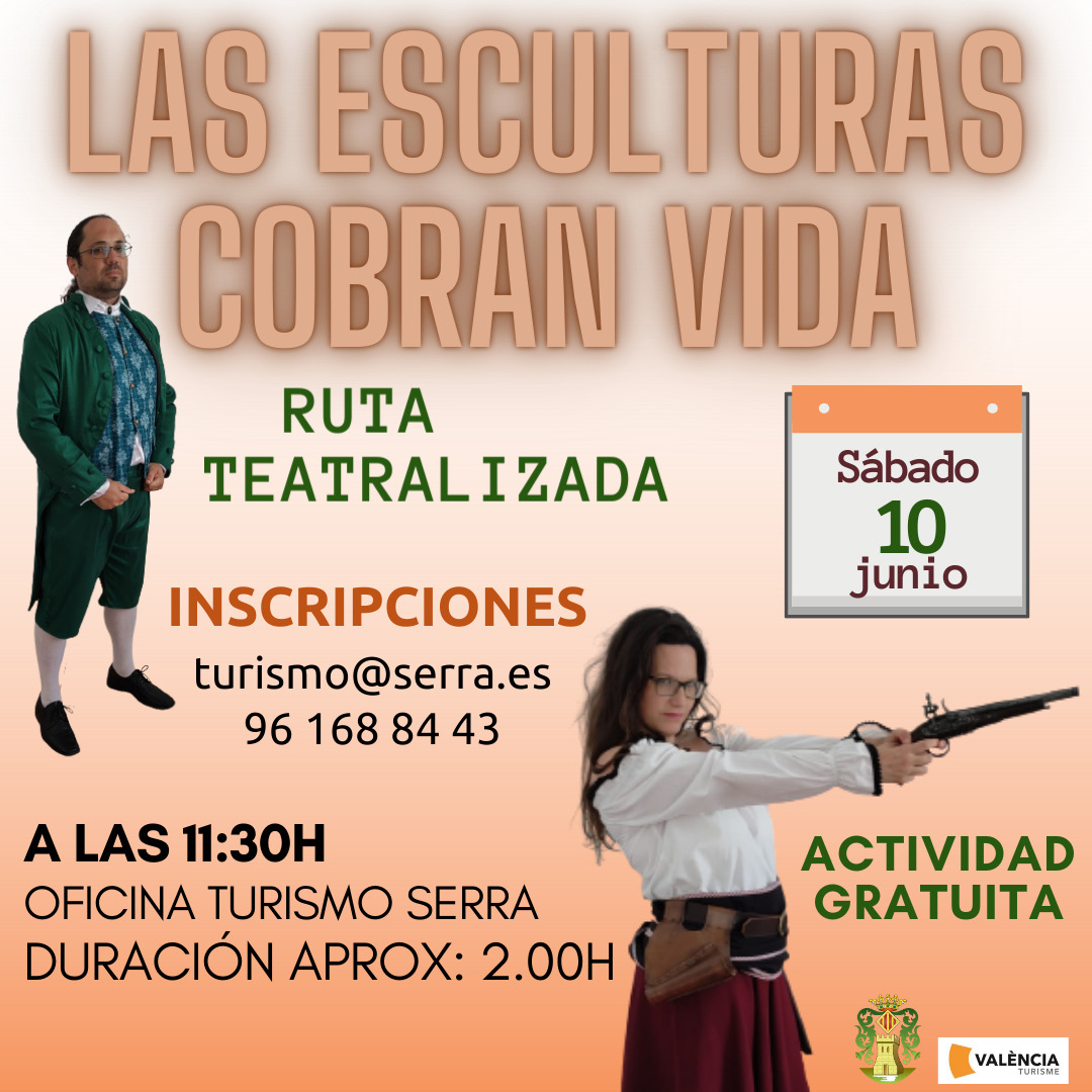 En este momento estás viendo Ruta teatralizada “Las esculturas cobran vida”