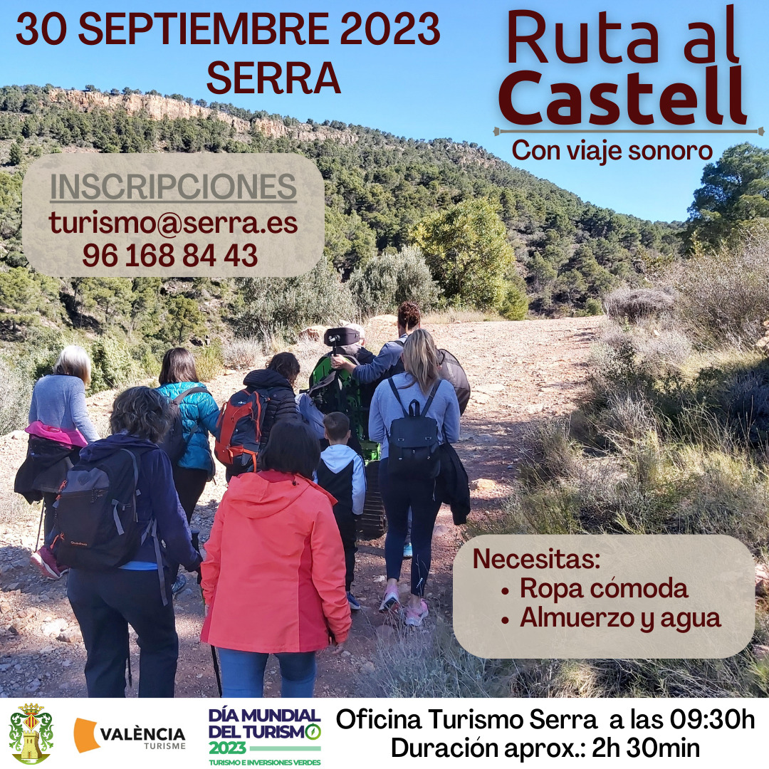 En este momento estás viendo Ruta al Castell de Serra el 30 de septiembre
