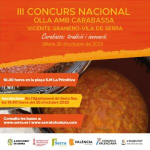 Read more about the article III Concurs nacional d’Olla amb Carabassa Vicente Granero-Vila de Serra