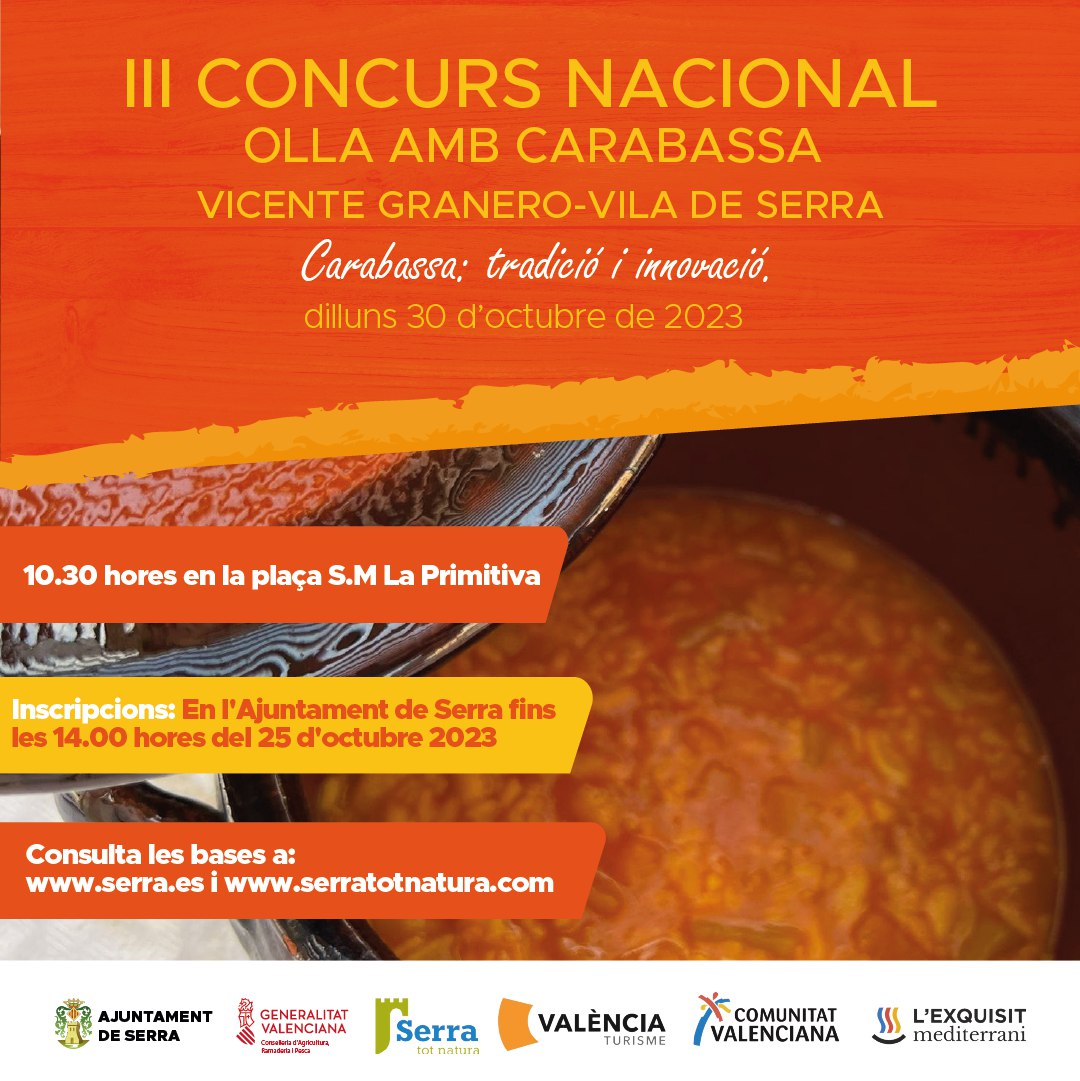 You are currently viewing III Concurs nacional d’Olla amb Carabassa Vicente Granero-Vila de Serra