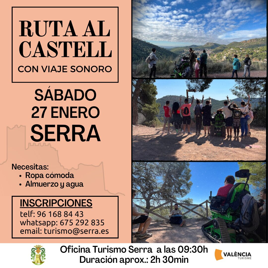 En este momento estás viendo Primera ruta al Castell de Serra del 2024