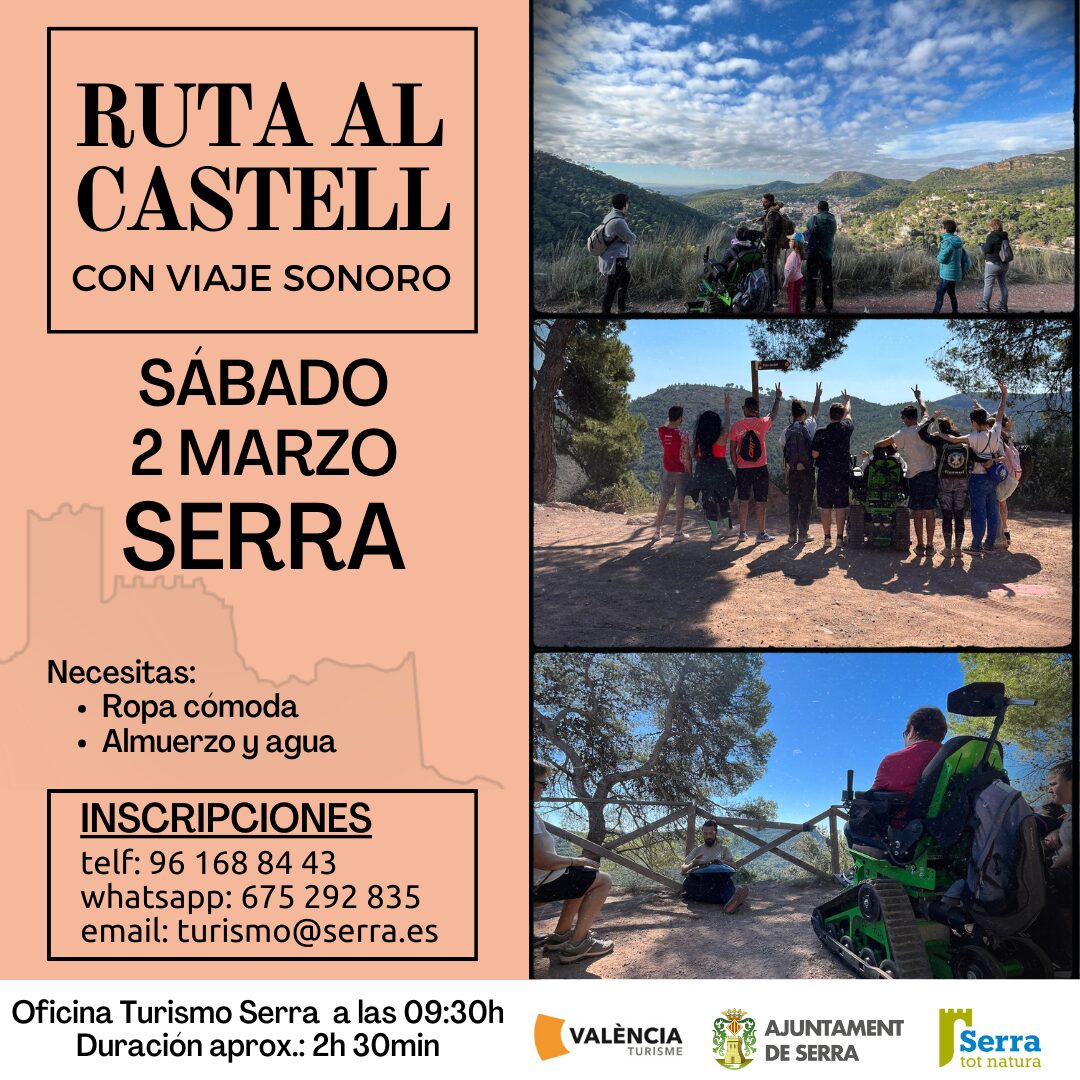 You are currently viewing Ruta al Castell de Serra el 2 de març