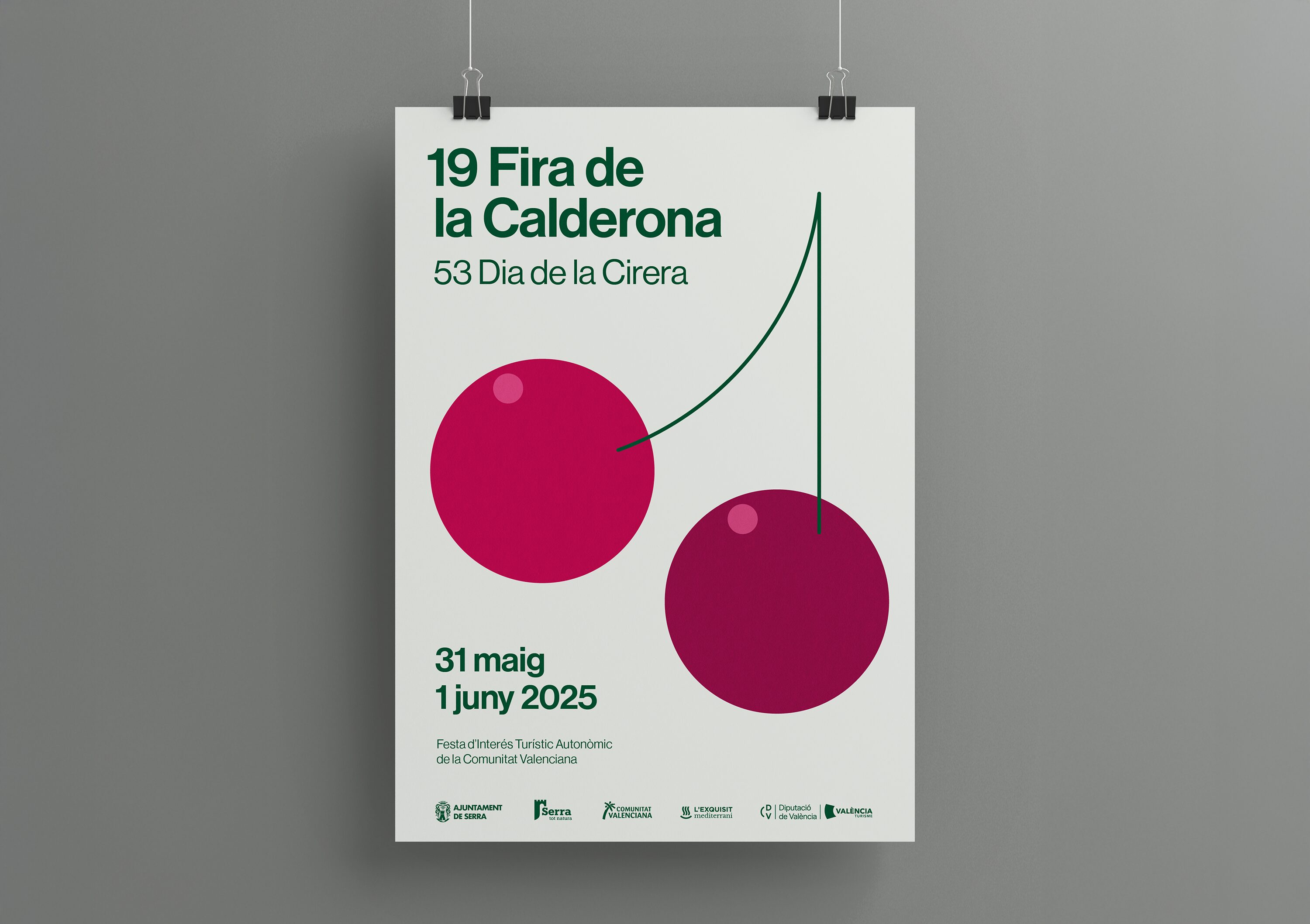 En este momento estás viendo Cartel de la Fira de la Calderona Dia de la Cirera 2025