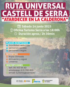 Read more about the article Ruta universal al Castell 14 de juny