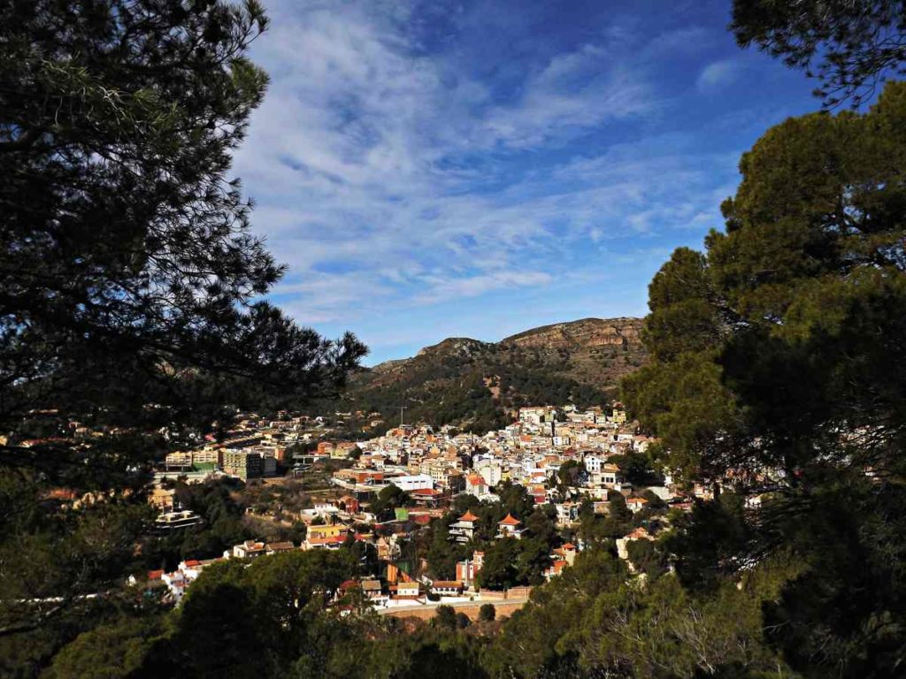 Poble de Serra entre pins